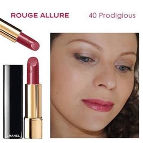 chanel rouge allure 40 prodigious|Chanel Allure Lipstick .